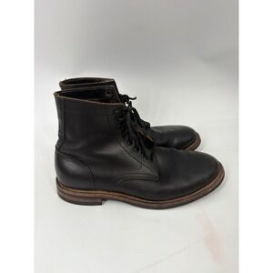 Oak Street Bootmakers Leather Trench Boots Size 11 D Natural Dainite Soles USA